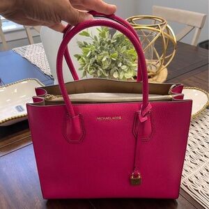 Michael Kors pink handbag